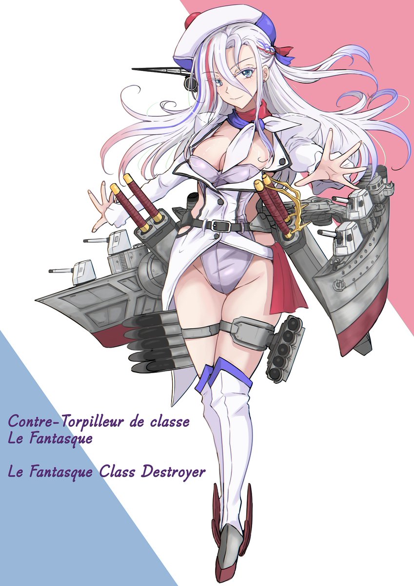 Skebでのリクエストありがとうございました!  オリジナルの艦艇擬人化娘さんです。  デザインからすべて自分で起こさせていただいたので、イメージと合うかは少し心配です…。  資料集め等いつもとは違った作業でとても楽しく描かせていただきました、ご支援、リクエストありがとうございました!