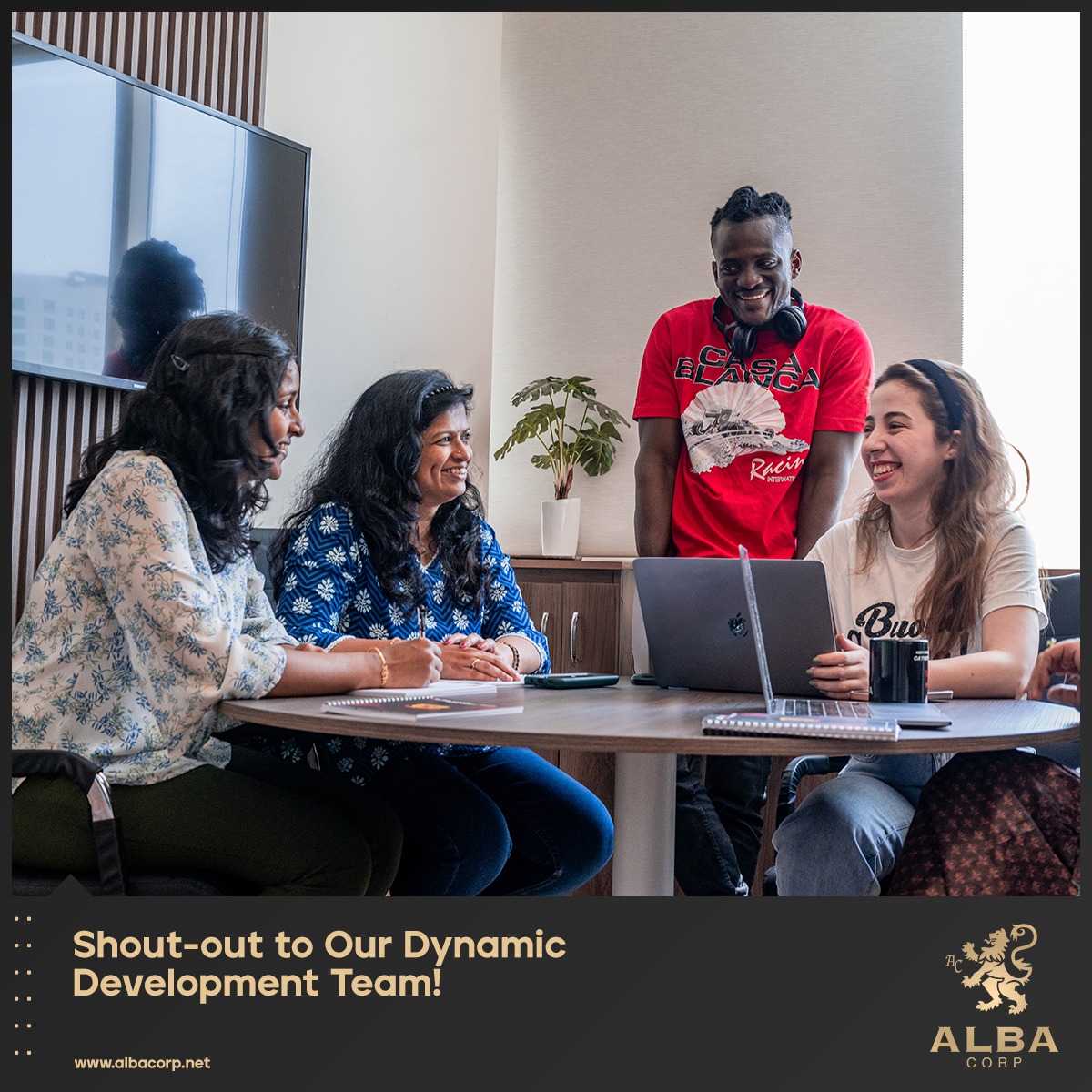 CorporationAlba's tweet photo. TGIF Spotlight: Shout-out to Our Dynamic Development Team!

As the week wraps up, we're giving a nod to the brilliance of our Development Team at Alba Corporation. 

#TGIF #DevelopmentTeam #WeekendAppreciation #TechInnovation #TogetherWeThrive #AlbaCorporation https://t.co/UlkEat3EZ6