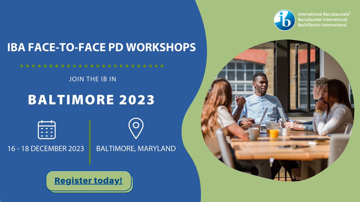 Have you signed up for your PYP workshops this year? Join us in Baltimore, MD this December to take workshops like Making the PYP happen: Implementing agency and more! >> bit.ly/47jgtoW