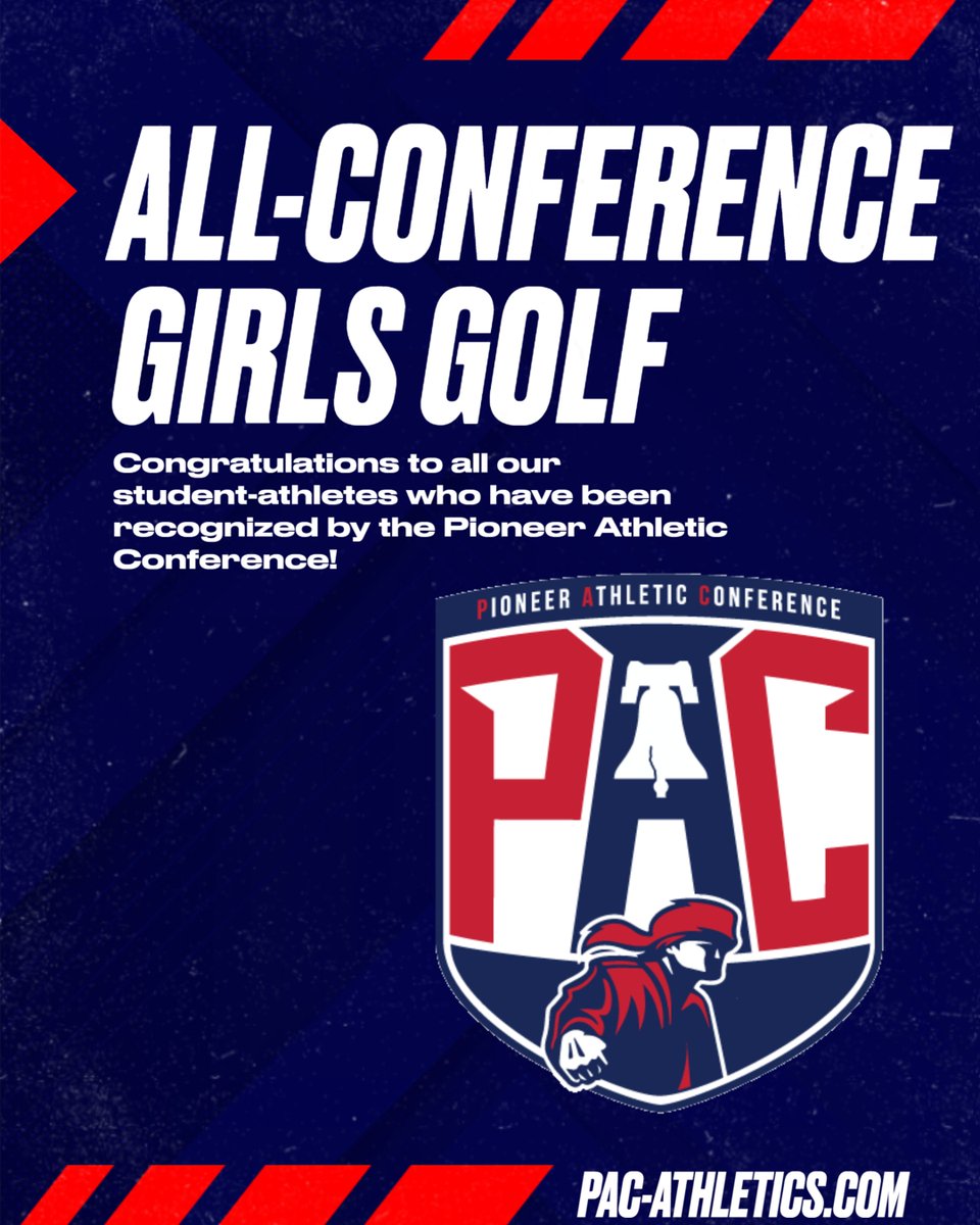 Congrats to the members of our girls golf All-Conference teams!  pac-athletics.com/all-conference…