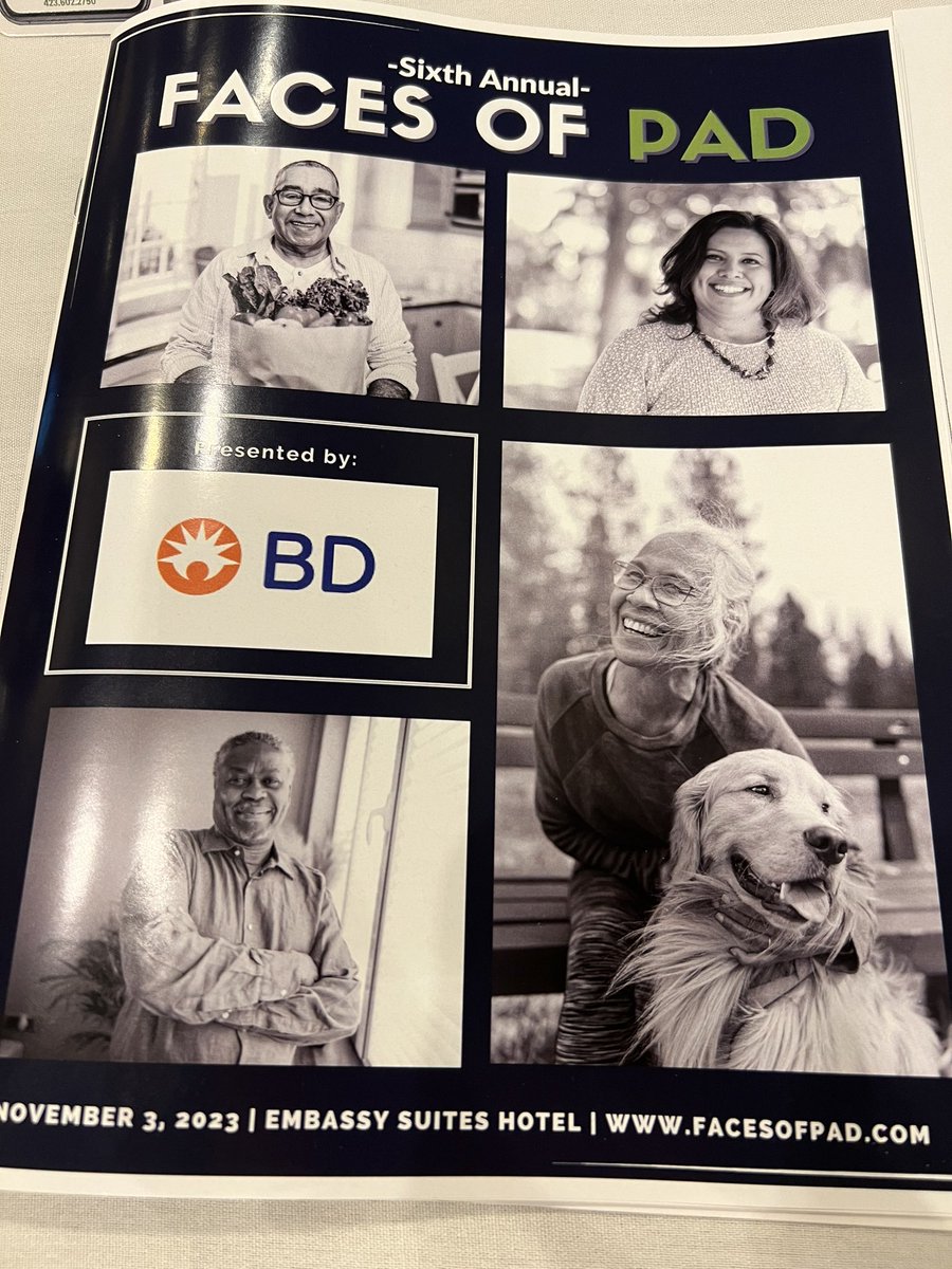 What a tremendous honor to be invited to be a speaker at this year’s #FACESofPAD conference. Great asset to our community! Thank you the Vascular Institute of Chattanooga for putting this on! @WBHarris29