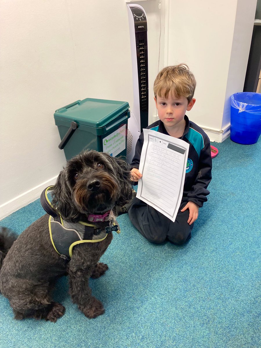 Mollie loved reading this fantastic writing. It has capital letters and full stops. Well done!