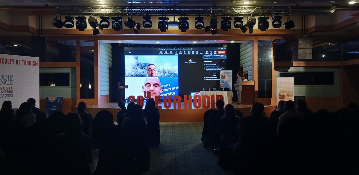 <a href="/EscolasTP/">Escolas do Turismo de Portugal</a> na #Eurhodip2023 

Casa cheia para ouvir o Prof. Dr. Babak Taheri, investigador em #Turismo na <a href="/TAMU/">Texas A&M University</a> #EUA / #USA, falar das metodologias de #investigação científica em turismo e #hotelaria.

#researchers #Researchpaper
#researchintourism #methods
#methodology