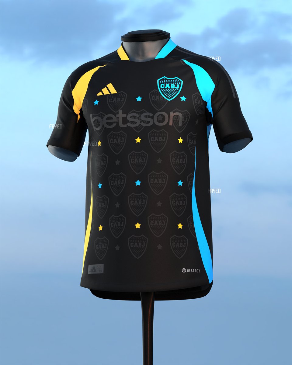 joofayed's tweet image. #100Días100Equipos #Día6
Boca Juniors x Adidas | Third Kit