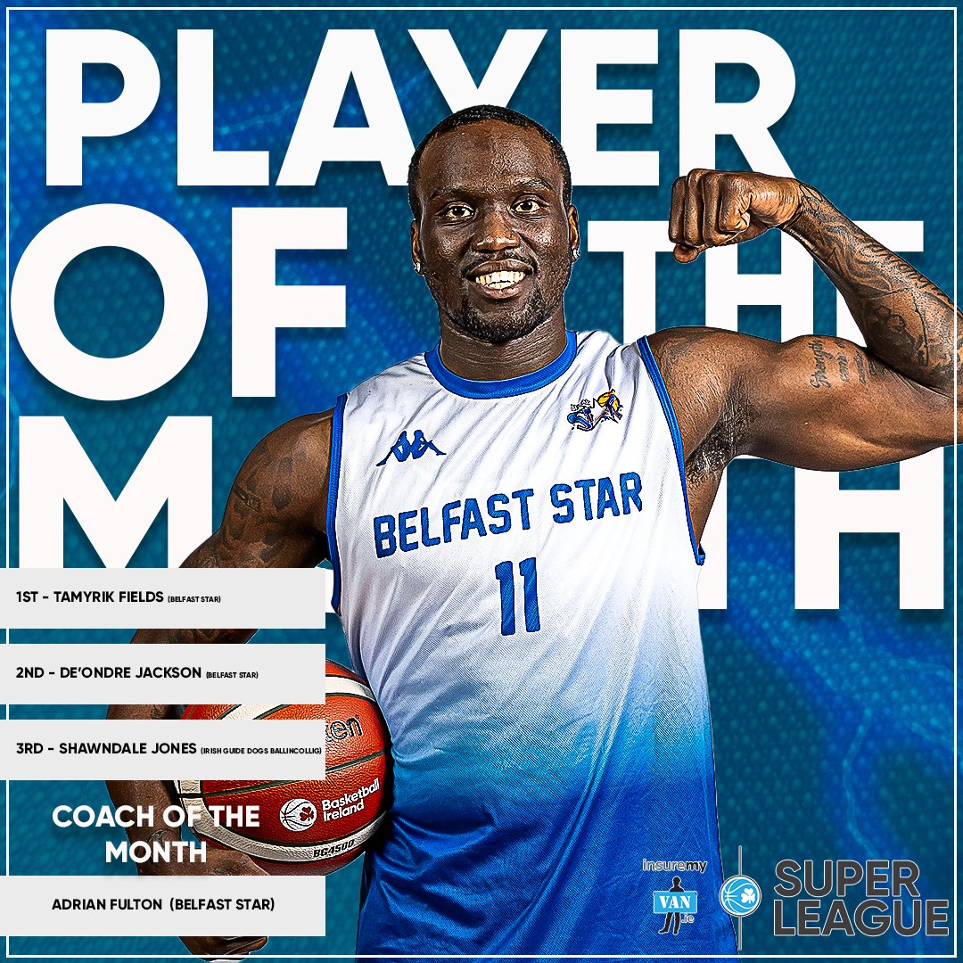BballIrl's tweet photo. First monthly awards of the National League season ๐
#BISL | #BITV https://t.co/nz8pHnGZle
