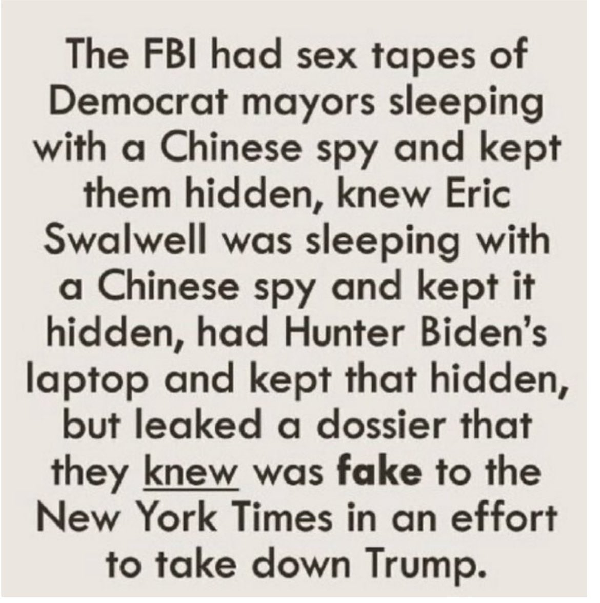 Dismantle the FBI..