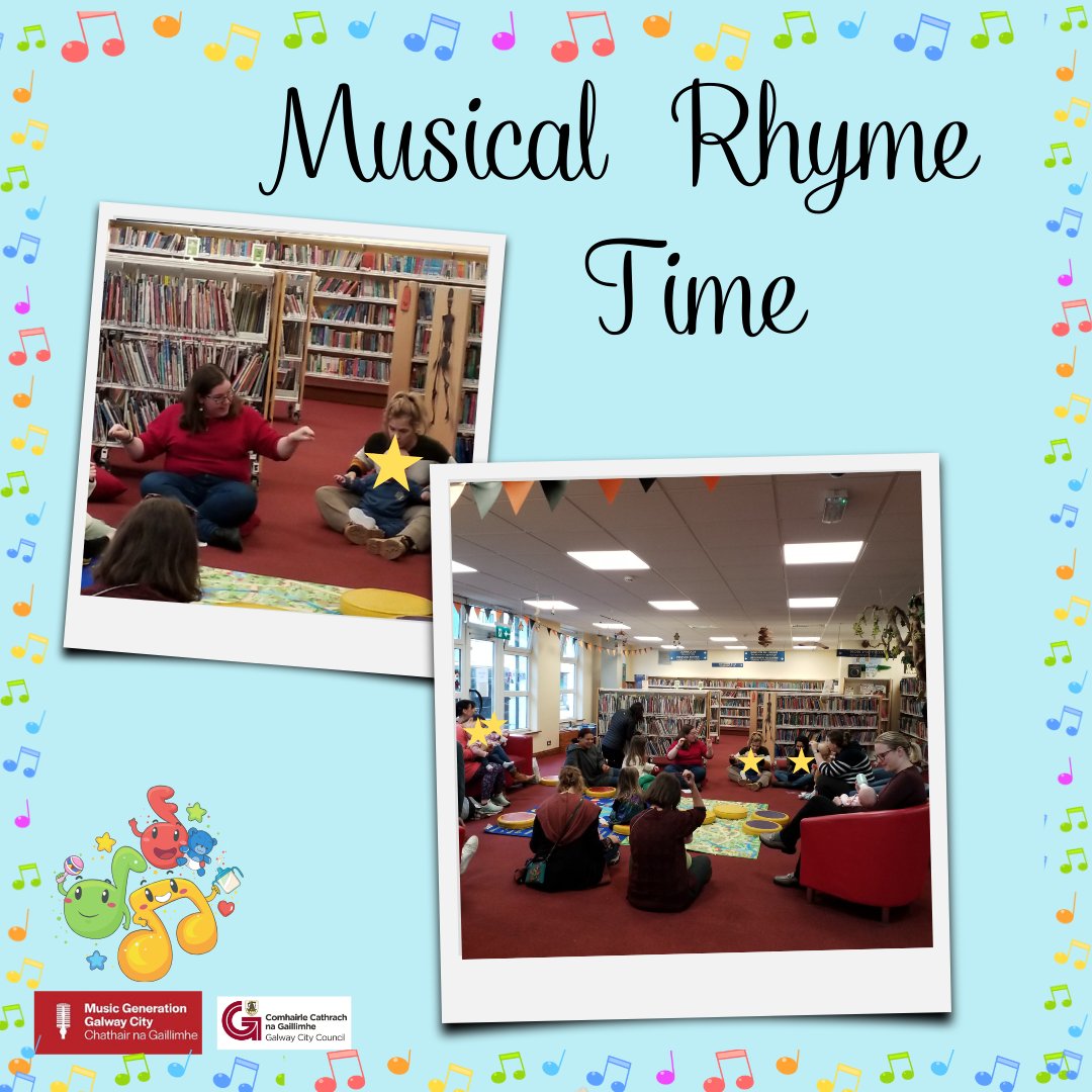 We had so much fun at our Musical Rhyme Time this morning! It's on every Friday at 11.30am, so why not come along and join in?! #rhymetime #music #parentandbaby #AtYourLibrary #freeevent