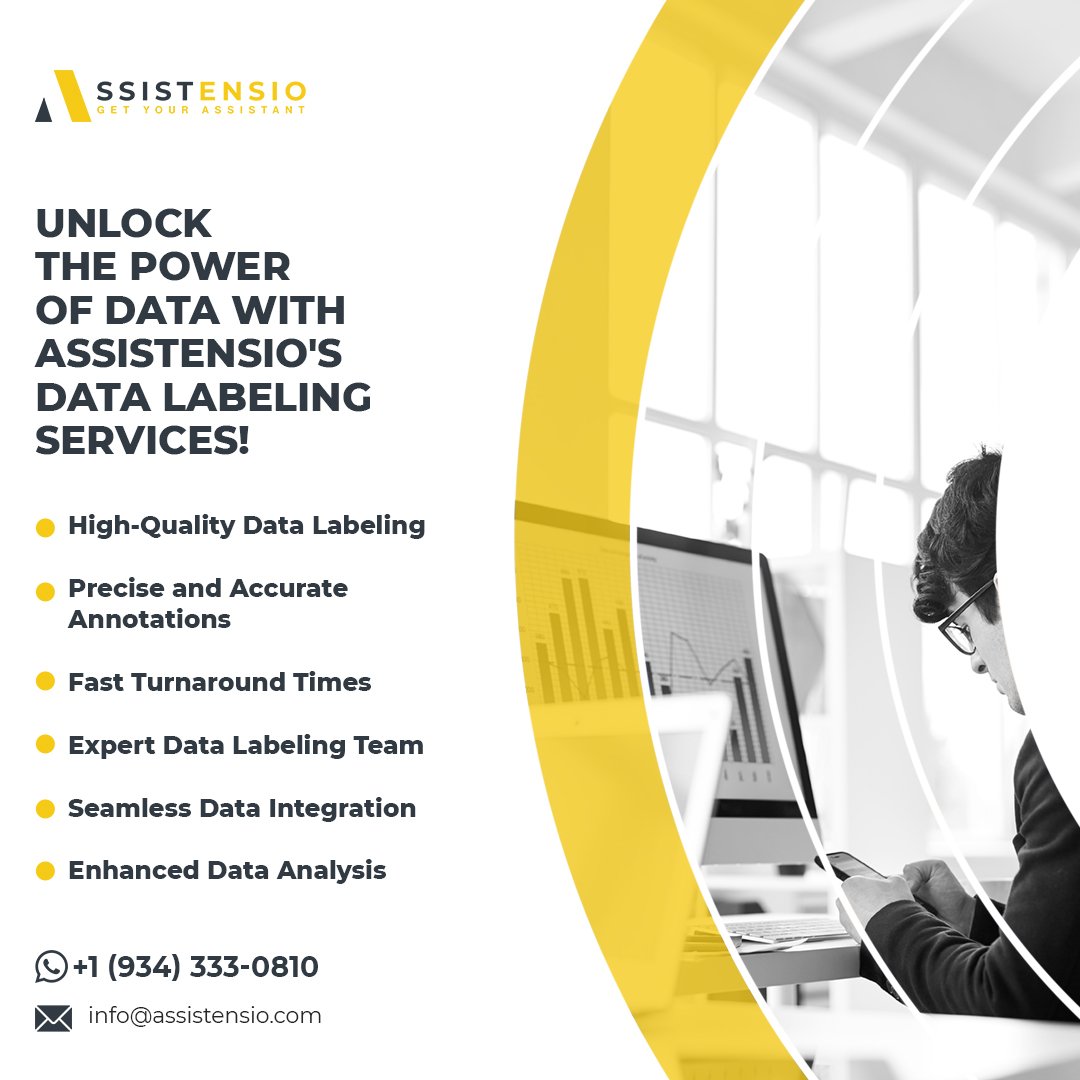assistensio_'s tweet image. In the age of data-driven decisions, quality-labeled data is your most valuable asset. Our meticulous #datalabelingservices ensure you make the right choices.
Reach out to us today to take your data analysis to the next level! DM us now!
#dataannotation #TextAnnotation #dataset