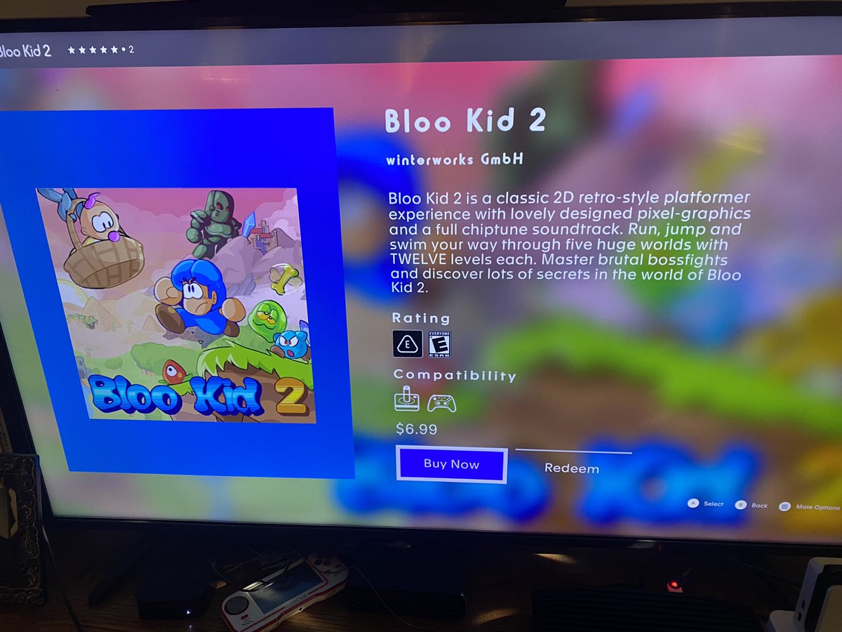 ballistikcoffee's tweet photo. As previously reported, #BlooKid 1 &amp; 2 are out NOW on @TheAtari_VCS! Each game costs $6.99. Are you biting? #gaming #atari #VCS #games #BCB #Atarivcs #winterworks https://t.co/OgjBAqUqG4