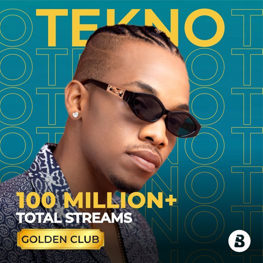 Congratulations to @alhajitekno  as he joins the #BoomplayGoldenClub for hitting 100M total streams on @BoomplayMusic #omarmenztv