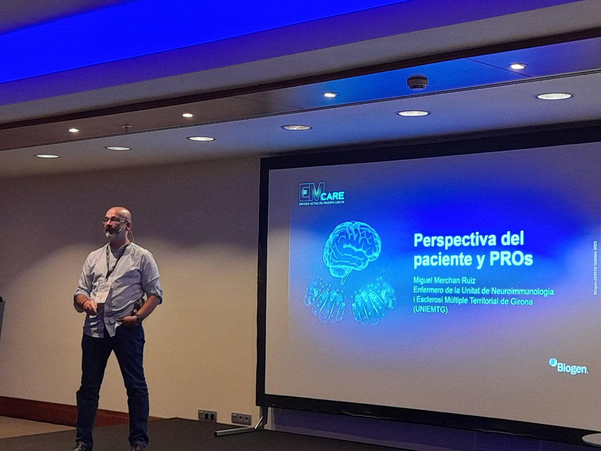 sedenered's tweet image. #SEDENE2023 seminario @biogen #EMCARE: enfoque actual del pac
Modera @AnaLadero76 enfermera del H de Cruces, vocal #EMSEDENE ponentes Noelia Becerril y Mikel Merchan 

👉Escenario de la EM en el 2023
 👉Monitorización de los ttosde la 👉PROms  natalizumab, tecfidera y vumerity