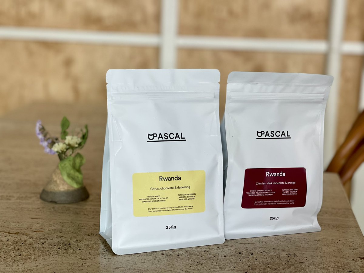 Look what we found! One of Stockholm’s finest cafes—Café Pascal and its two sister cafes—roast and brew Rwandan coffee! We even tasted top tier beans from Mbizi. Amb. <a href="/SweAmbRwanda/">Johanna Teague</a> was on hand to try it out too.