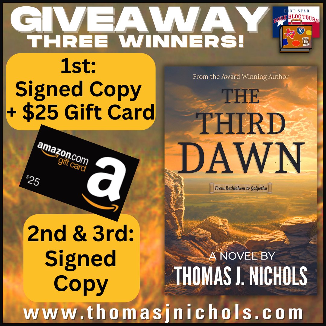 kristinethall's tweet photo. Popping up on #LoneStarLit Tour, @karensiddall shares @Tomas0274 #AuthorVideo sharing the path to writing THE THIRD DAWN and Jesus' hidden years. Watch & listen & enter to #WIN an autographed copy and $25 Amazon #giftcard! #booksmakegreatgifts!
https://t.co/VIywwqElMw https://t.co/ZF06pjsjEE
