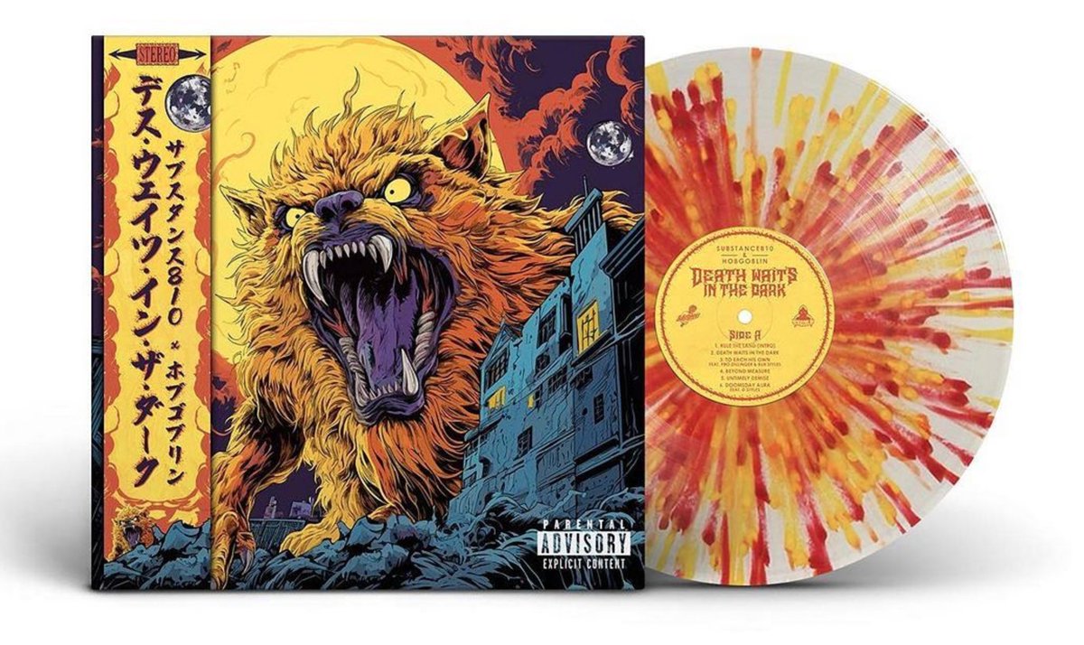 NOW: @SUBSTANCE810 ☂️

"DEATH WAITS IN THE DARK" 🎃
@SUBSTANCE810 x <a href="/hobgoblinbeats/">Jog Goblin</a>
Vinyl out NOW for this grimy banger by Substance810 and producer Hobgoblin previously released on Halloween. Comes w/ 2 different cover artworks n limited OBI editions!
👉🏾 substance810.com