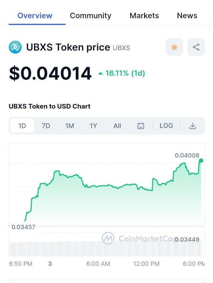 Bixosinc's tweet photo. #Ubxs Token 👀🔥 https://t.co/Q9RwQ21K5T
