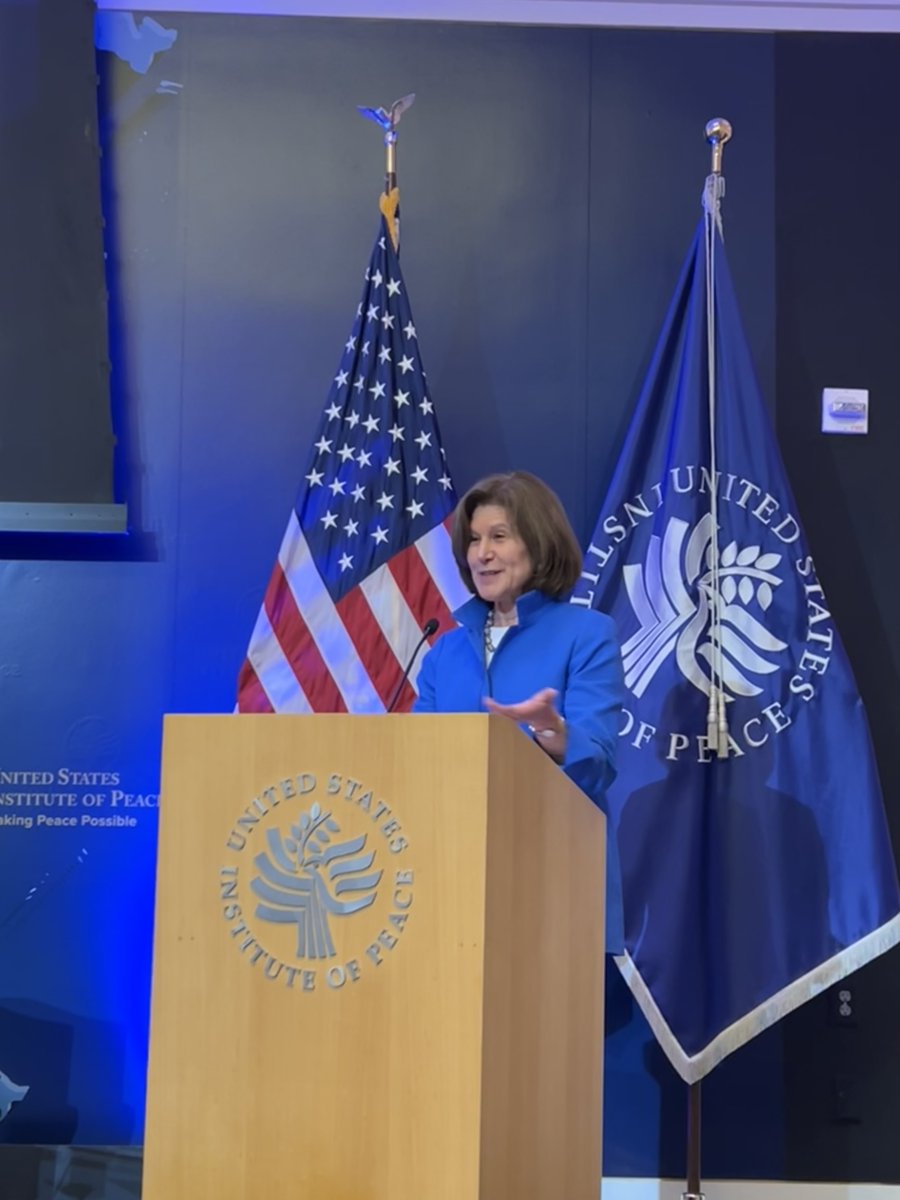 Preventing & addressing conflict-related sexual violence (#CRSV) is a whole-of-government effort. To #PreventConflict & support #AtrocityPrevention, we must pay attention to the evidence, the perspectives of survivors, & practitioners' lessons learned. Thanks @USIP for hosting.