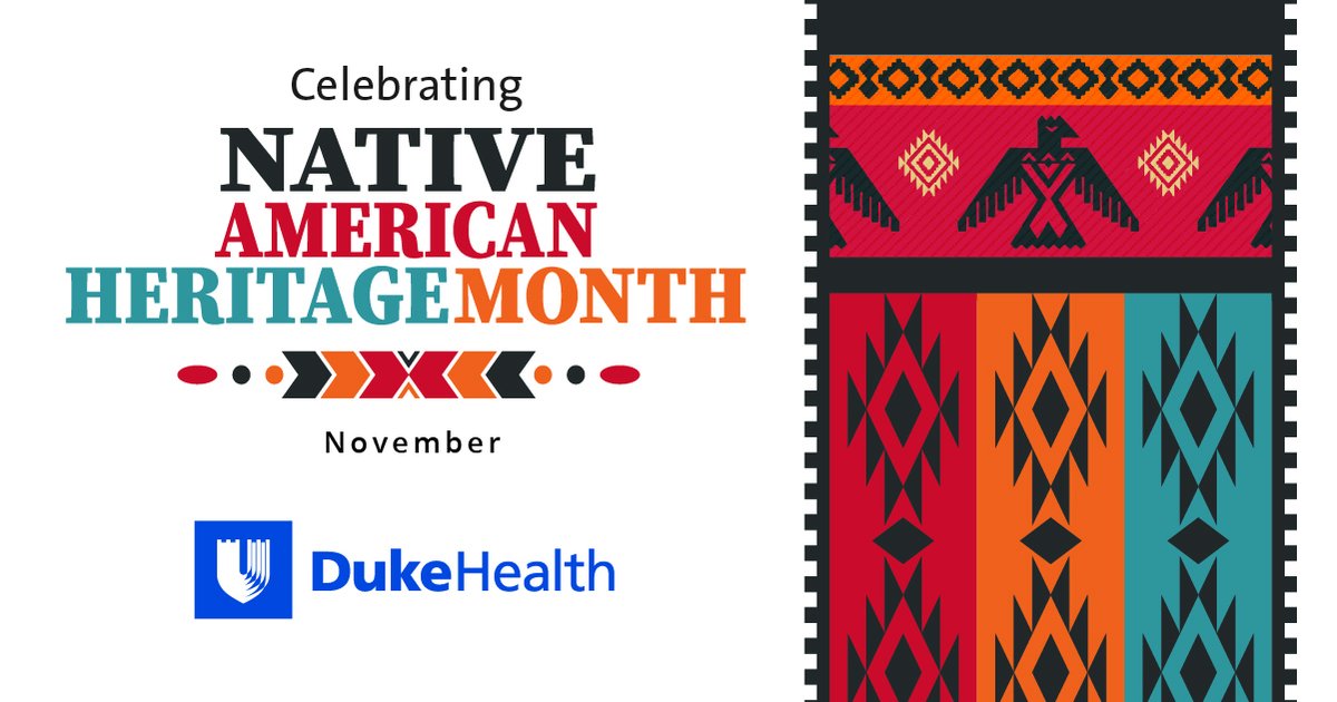 Duke CTSI recognizes #NativeAmericanHeritageMonth as a time to celebrate our nation’s Indigenous people. We acknowledge the contributions of the Native American community and honor the rich legacy, tradition, &amp; impact of Indigenous people in North Carolina and at Duke.