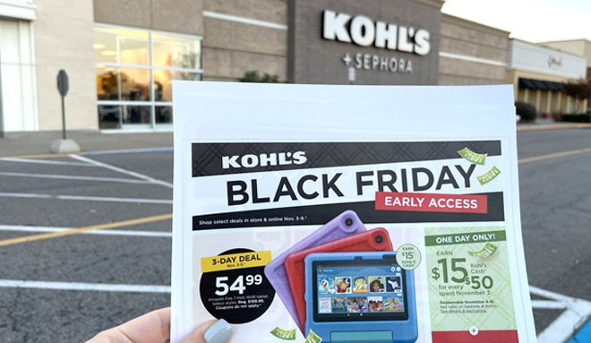 Free Stuff Finder on X: BEST Kohl's Early Black Friday Deals to Shop  Today🔥 ($15 Kohl's Cash for Every $50!)  / X