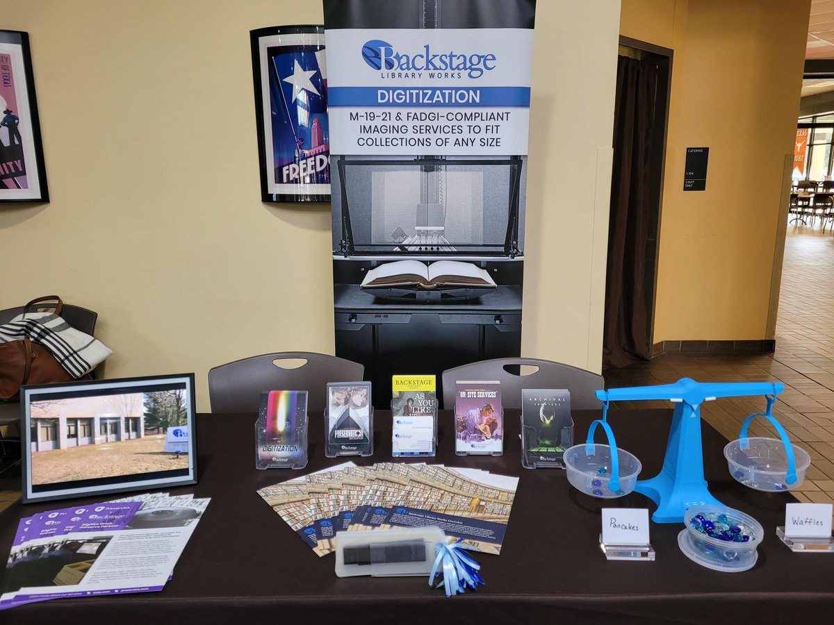 Backstage Library Works tweet media