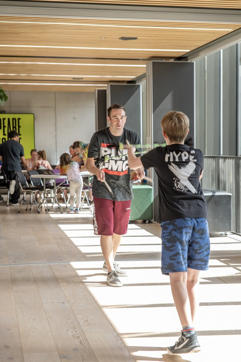 Today is Volunteer Manager's Day and we're shouting about Tom, the best Volunteer Manager around!

A man of many talents, Tom is also a great break dancer, champion of our Games Afternoon and Chatty Cafe, and all round legend 🫡

<a href="/IVMDay/">IVMDay</a> #IVMDay23