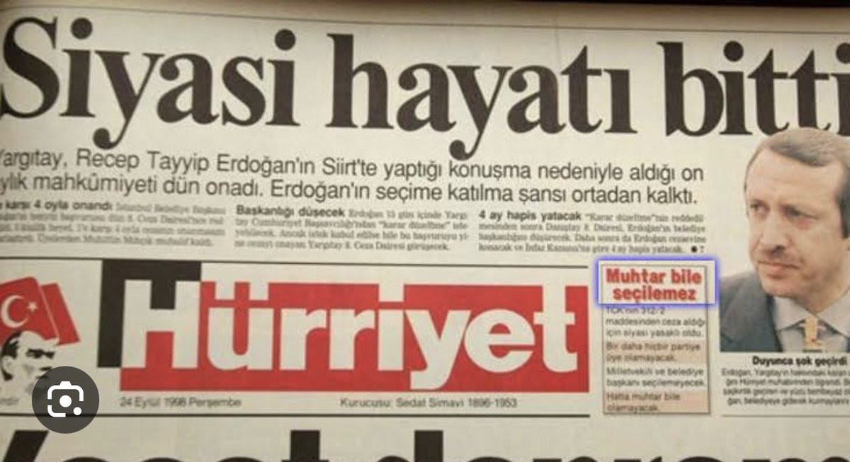 zafersahin06's tweet photo. 🛑MUHTAR BİLE OLAMAZ DEDİKLERİ ADAM 21 YILDIR İKTİDARDA!!! İŞİN SIRRI NE? 

3 KASIM 2002’DEN BUGÜNE RAKAMLARLA AK PARTI’NİN 21 YILI…

✅AK Parti’ye geride kalan 21 yılda 2 kez kapatma davası açıldı. 

✅Cumhurbaşkanlığı Hükümet Sistemi’ne geçilen 2018’e kadar 1 muhtıra, 1 askeri, 2 yargı-emniyet ve 2 sokak darbesiyle Erdoğan ve partisi siyasetten silinmek istendi. 

✅Erdoğan bu süreçte 7 genel seçim, 4 yerel, 3 Cumhurbaşkanlığı seçimi ve 3 referandumdan zaferle çıktı.

✅CHP, 2002-2010 yılları arasındaki 8 yıllık 2 yasama döneminde tam 157 kez yargıya gitti. 2000-2007 döneminde Cumhurbaşkanı Ahmet Necdet Sezer 73 kez veto hakkını kullandı. Sezer’in veto hakkını kullandığı yasa değişikliklerinden biri Erdoğan’a milletvekili ve başbakanlık yolunu açan değişiklik. Sezer görev süresi içinde 729 müşterek kararname ve atamalara ilişkin 22 Bakanlar Kurulu kararını da iade etti. Oysa eski cumhurbaşkanlarından Cemal Gürsel 2, Cevdet Sunay 18, Fahri Korutürk 13, Kenan Evren 27, Turgut Özal 17, Süleyman Demirel 14 kez veto hakkını kullanmıştı!
 
✅Türkiye’de 1923-1950 yılları arasındaki 27 yıllık tek parti iktidarında 18 hükümet kuruldu. 1950-2002 arasındaki 52 yılda ise 39 hükümet görev yaptı. Bu sürede 19 kez genel seçime gidildi. Kurulan hükümetlerin ortalama ömrü 19 ay oldu!

✅62 yılda 3 askeri darbe, 1 muhtıra gerçekleşti. Azınlık hükümetinden seçim hükümetine, güvenoyu almadan Cumhurbaşkanı tarafından onaylanandan 25 gün devam eden hükümete kadar her tür tuhaflık yaşandı memlekette.

✅1970-1980 arasında 13, 1991-2002 arasındaki 11 yılda ise 9 ayrı hükümet kuruldu. Bunların ortalama ömrü 1 yıl 2 ay oldu. 1991-2002 döneminde kurulan 5 hükümet 1 yıldan az iktidarda kaldı. 1995-1996 arasında her 3 ayda bir hükümet değişikliği yaşandı.

✅ABD’nin kuruluşu 1776… 247 yılda görev yapan başkan sayısı 46.
Bizde 1923-2018 arasındaki 95 yılda kurulan hükümet sayısı 65! Eğer tüm hükümetler görev süresini tamamlayabilseydi Parlamenter Sistem’in son hükümeti olan 65. Hükümet, 24 Mayıs 2016’da değil 2183 senesinde kurulacaktı.

✅Türkiye’nin derdi Erdoğan antipatisiyle soslandırılmış bir rejim kavgası değil. Millet yönetimde ve ekonomide istikrar istiyor. Milletin desteğinin hep Erdoğan’ın yanında olması tesadüf değil. O yüzden “Muhtar bile olamaz” dedikleri adam 21 yıldır devleti yönetiyor.. Muhalefet 21 yılda bu gerçeği hiç göremedi..…