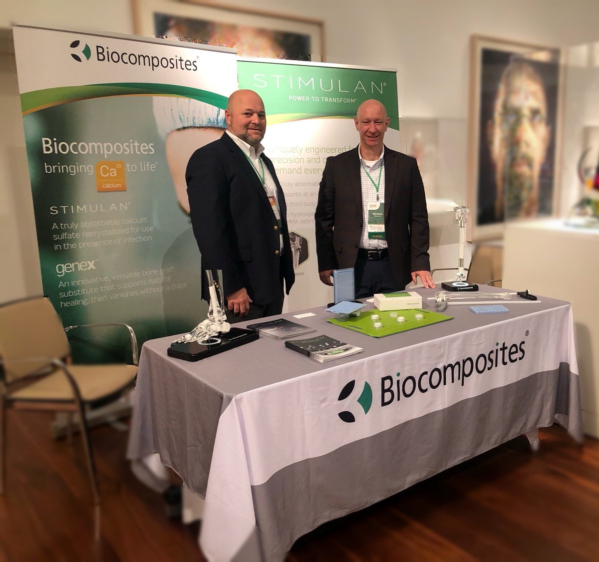 @Biocomposites1 is at the Global Collaborative Congress on Osseointegration (GCCO) in Charlotte, NC. Stop by and find out how #STIMULAN® can make a difference in your cases.

#CalciumSulfate #Biocomposites #GCCO2023