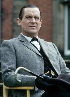 221B_ELEMENTARY's tweet photo. I would like to say Happy Birthday to Jeremy Brett. he would have been 90 years old today. And he was the best Sherlock Holmes there has ever been. https://t.co/xWcwzh3w4L