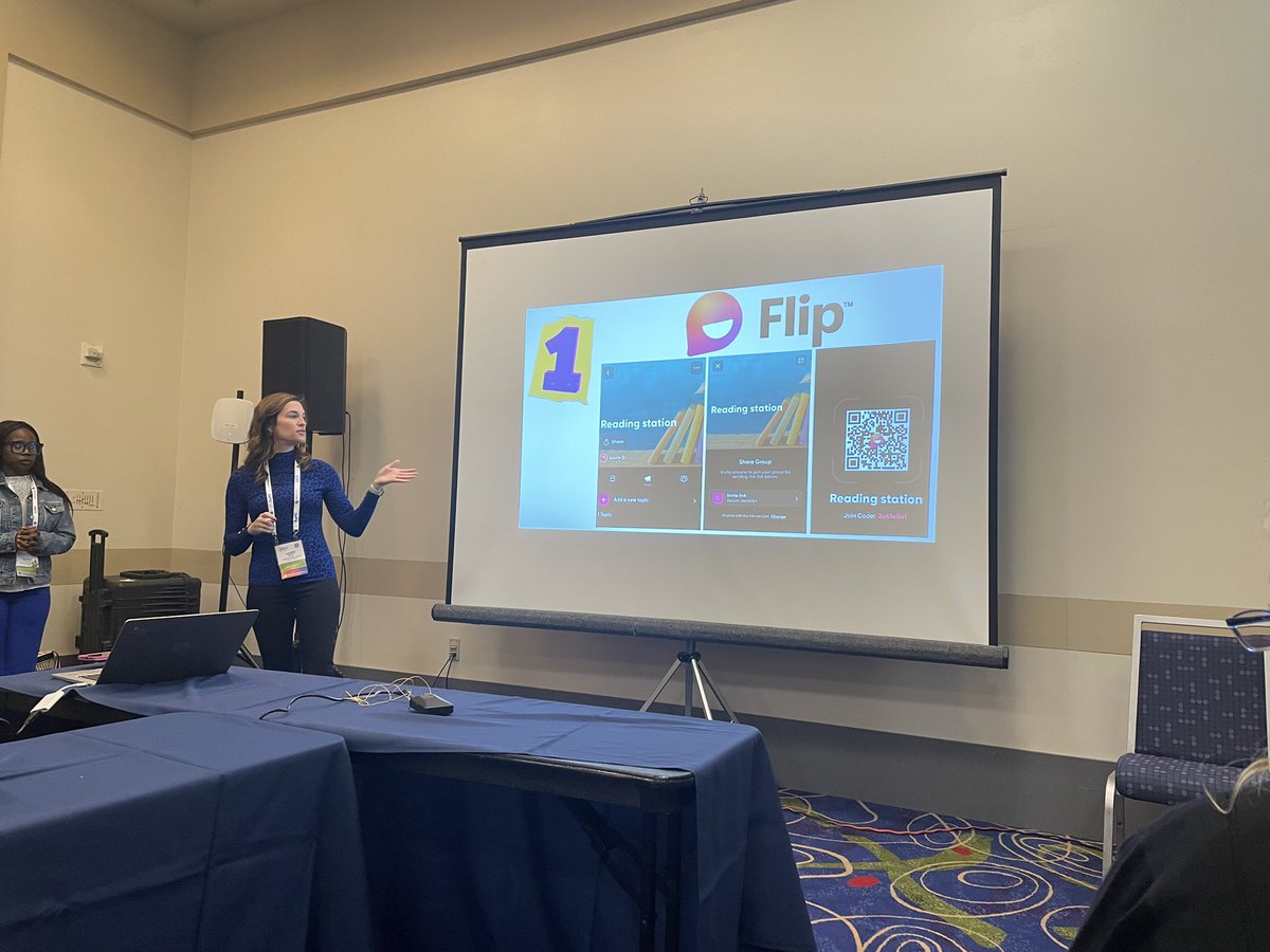 Learning about different ways to use <a href="/MicrosoftFlip/">Flip</a> in the kindergarten classroom #gaetc23