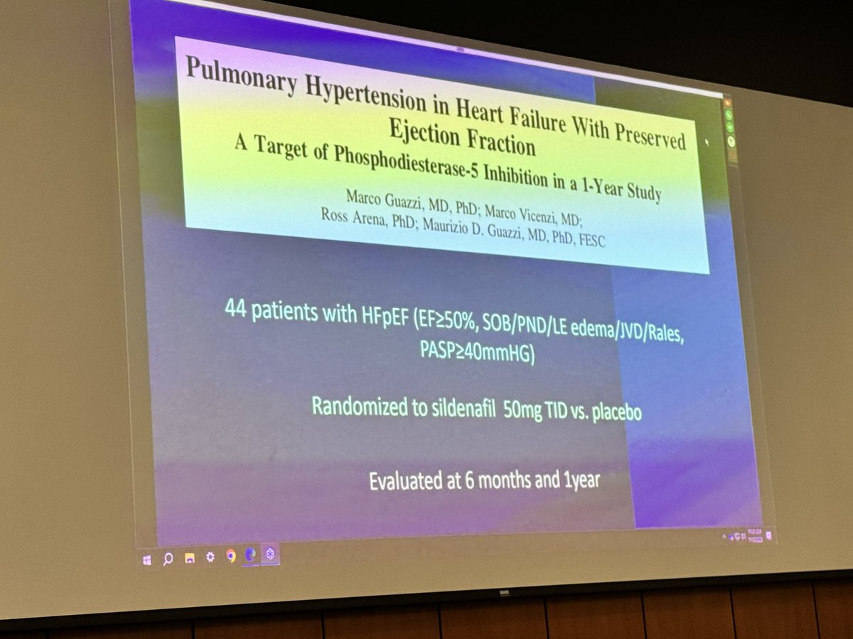 Nikhil Narang, MD (@nikhil15) on Twitter photo Next talk on PH, RV dysfunction and CpCPH. A steward of the “People’s Ventricle <a href="/SPauwaa/">Sunil Pauwaa MD</a>
Discussing a challenging clinical entity of Group 2 PH Next talk on PH, RV dysfunction and CpCPH. A steward of the “People’s Ventricle <a href="/SPauwaa/">Sunil Pauwaa MD</a>
Discussing a challenging clinical entity of Group 2 PH