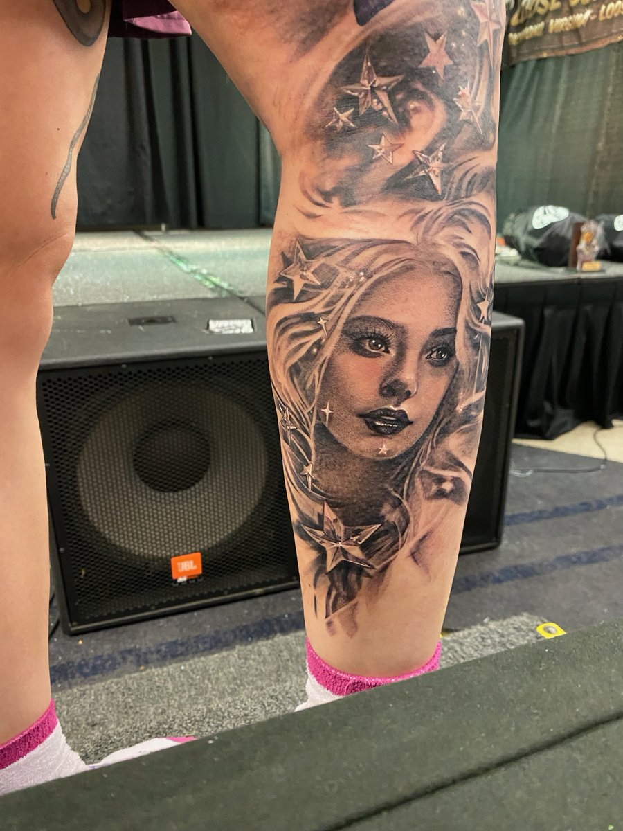 Congrats to @LytkinaAlenka for winning first place Tattoo of the Day on the festival's second day! 🏆🥇