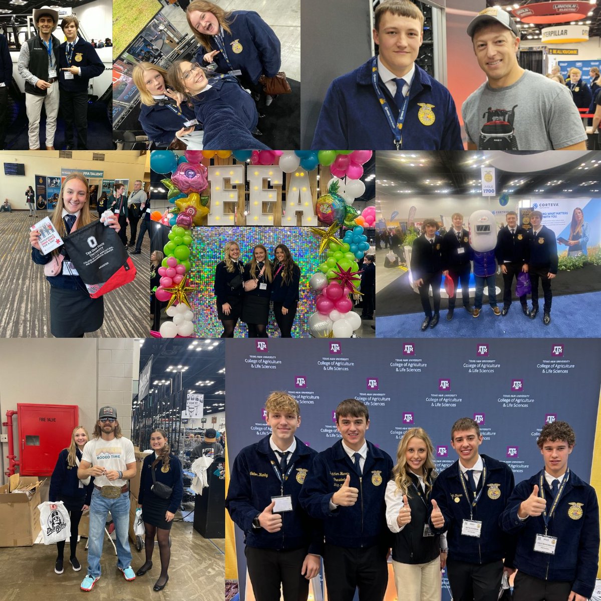 Members were able to spend the morning talking with industry professionals and colleges from all over the country at the Career Show and Expo.