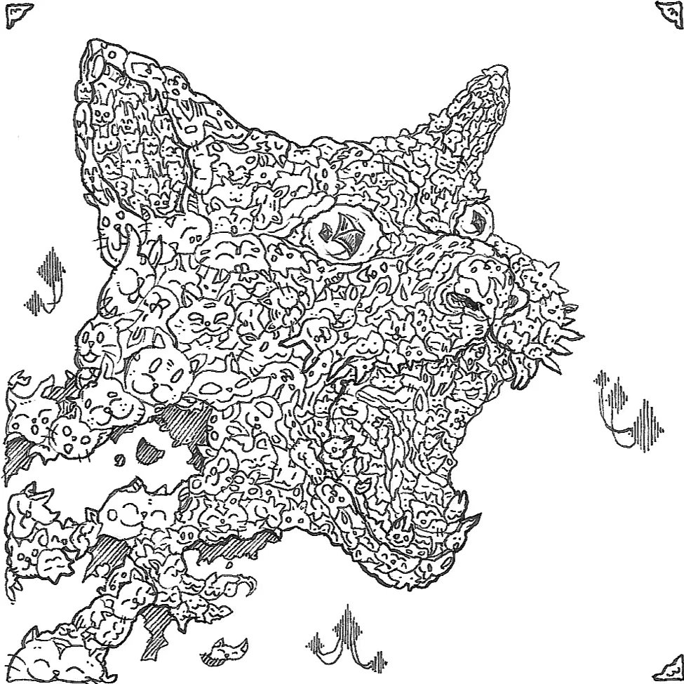 pufutama's tweet photo. GN 🌿🌕🌿 🧘🏻‍♂️
#inktober day 27: Beast

#cat #crystal #cable #neko #kawaii #catpunk #drawing #inktober2023 #inktober2023remove #inktober2023day27 https://t.co/NCCQ1nfvUM