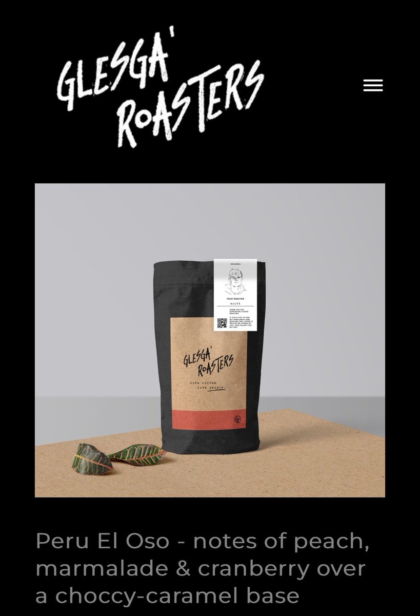❤️☕️🔥🥳 New coffees launched on our website. Honduras SHG Amprocas &amp; Peru El Oso. Don’t wait to try these. What a treat to get small coffee microlots from time to time. All available on our website! GlesgaRoasters.com #LoveCoffeeLovePeople 🥳🔥☕️❤️