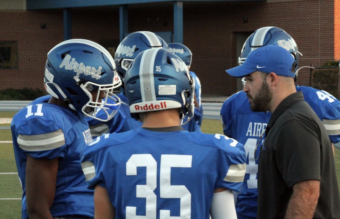 “Through the storm” playoff football! <a href="/AirportEaglesFB/">Airport High School Football</a>