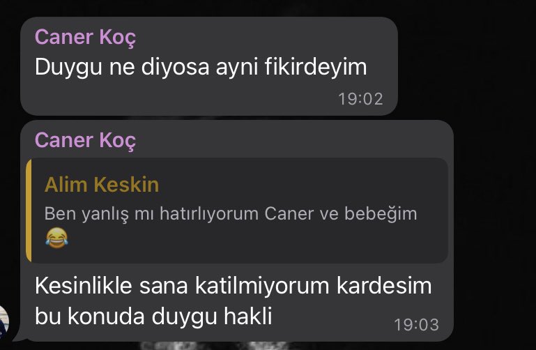 Kardeşlerim, bu iki cümleyi duymak uğrunda neler yaşadım bi bilseniz 🥲