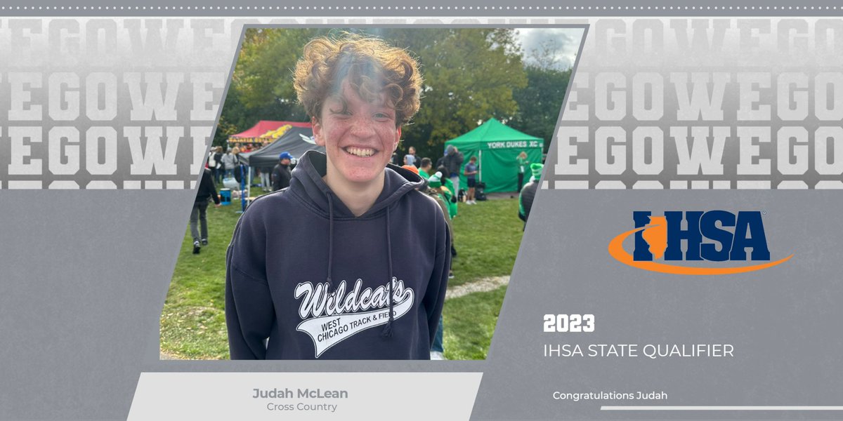 WeGoAthletics's tweet image. Good luck to Judah McLean as he heads to the @IHSAState Cross Country Championships tomorrow!

Judah is the first state qualifier from WeGo since 2011!! He will race at 2 PM at Detweiller Park in Peoria.

Let’s go Judah!