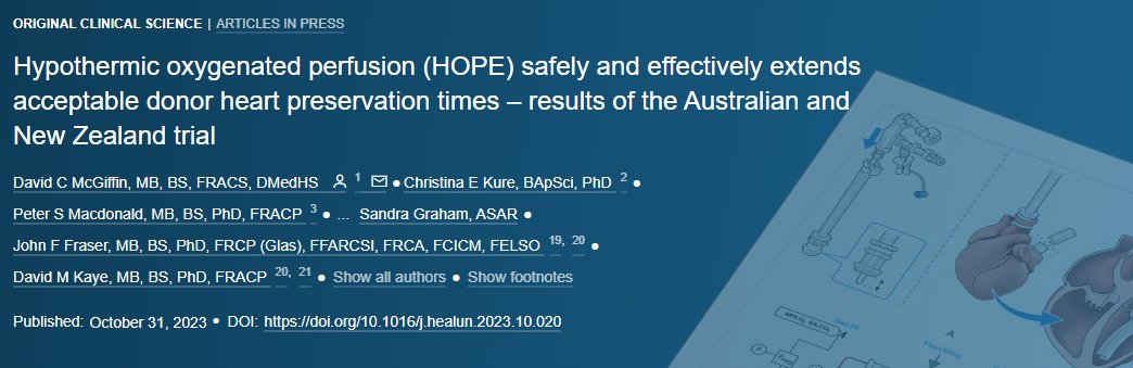 The study concludes that donor hearts previously considered unsuitable for transplantat due to long distances between hospitals may be transplanted with a 100% survival rate at 30-days when transported in XVIVO Heart Assist Transport.
👉 xvivoperfusion.com/mfn_news/resul…
#hearttransplant