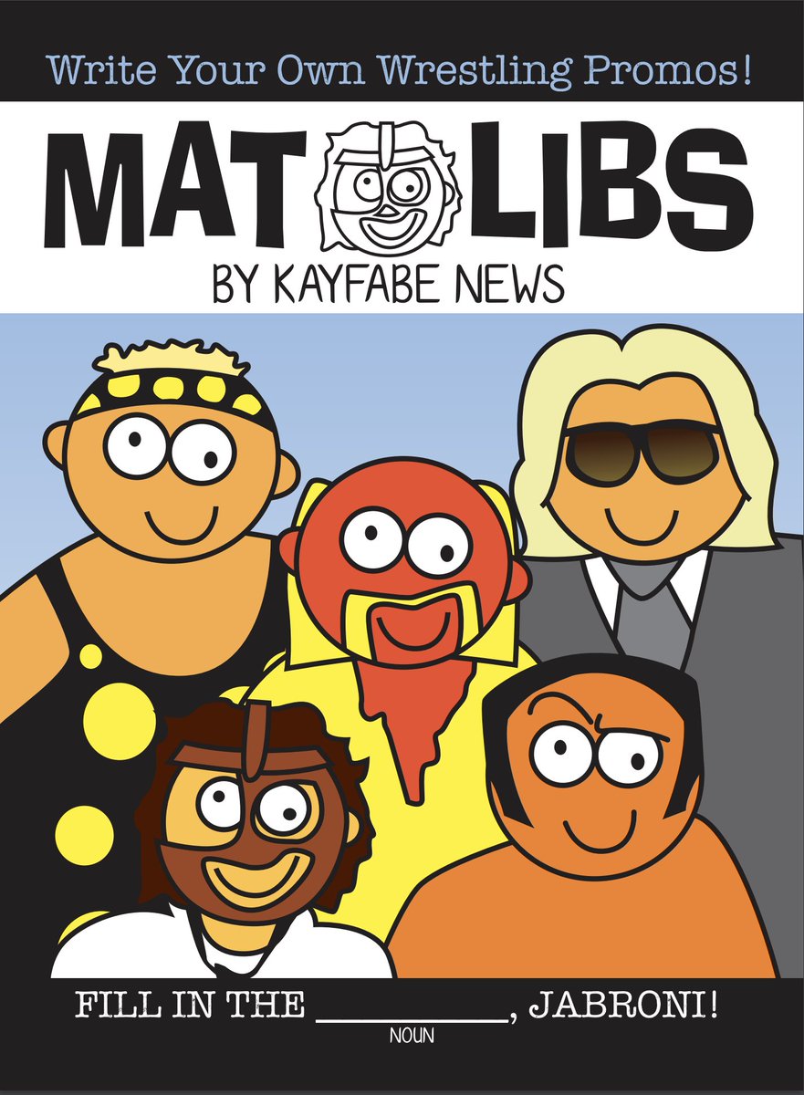 KayfabeNews's tweet image. How is your Dusty Rhodes impression?
We&apos;re looking for fans to read aloud a &quot;Mat Libs&quot; version of his famous &quot;hard times&quot; promo.
We&apos;ve got the sthcript -- let&apos;sth sthee what you got!
Volunteers? I&apos;ll DM a script.
The prize for participating is a copy of our Mat Libs book!
