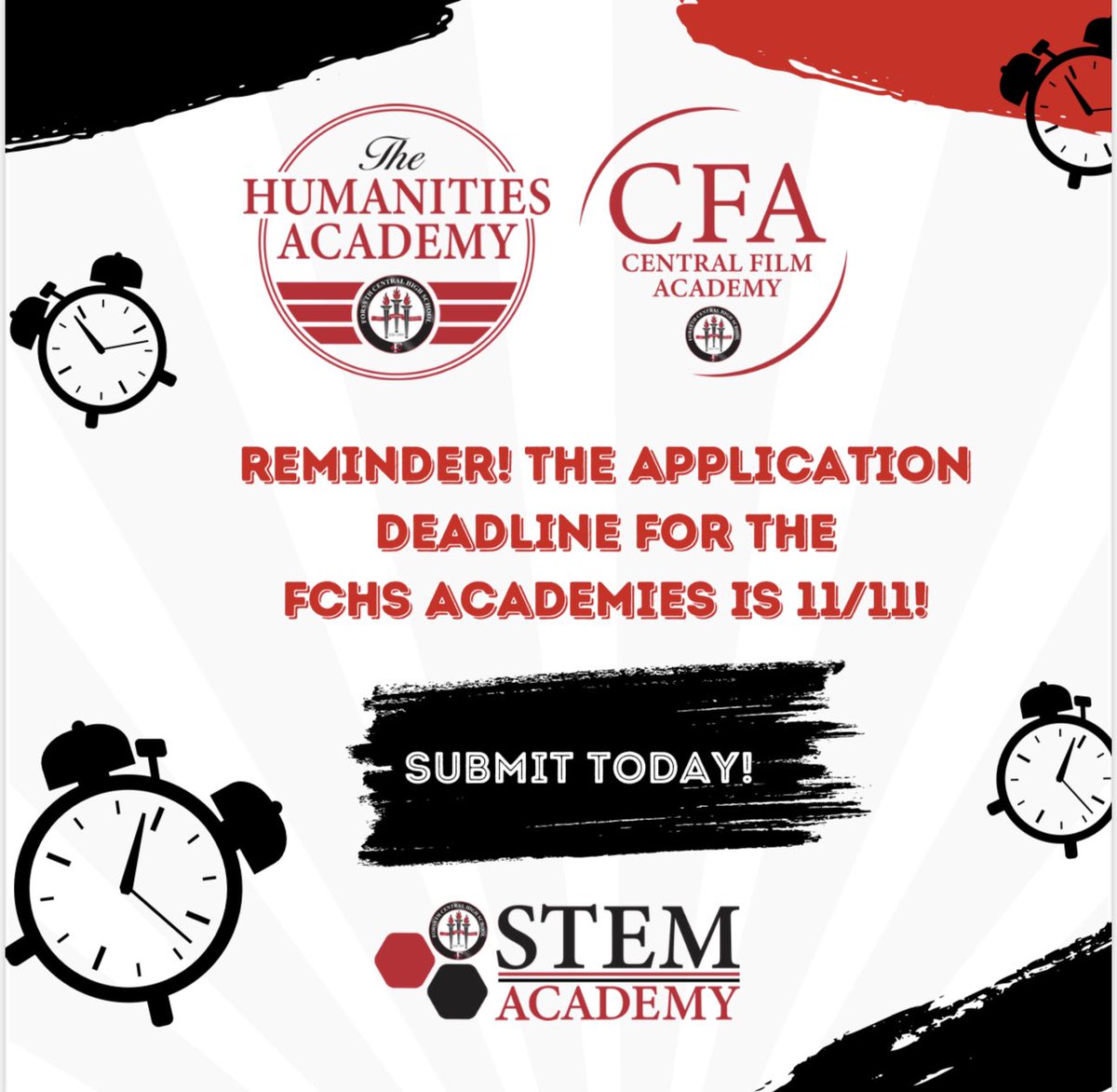 ForsythCHS's tweet photo. Attention rising 9th graders! Interested in applying to one of the C-House’s fabulous Academies? Now is the time! Go to FCHS’ webpage for application information and apply today! @stematforsythcentral @fchshumanities #CHouse #FCHSConnect https://t.co/XvhkqNInln