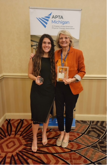 UM MedSport (@um_medsport) on Twitter photo Another big s/o to two of our very own, Valerie Macpherson PT, and April Peera SPTA. At the <a href="/APTAMichigan/">APTA Michigan</a> meeting Val was awarded the 2023 Norene Clouten Outstanding SCCE Award & April the PTA Student of the Year Award! Congrats to you both for all of your hard work and efforts! Another big s/o to two of our very own, Valerie Macpherson PT, and April Peera SPTA. At the <a href="/APTAMichigan/">APTA Michigan</a> meeting Val was awarded the 2023 Norene Clouten Outstanding SCCE Award & April the PTA Student of the Year Award! Congrats to you both for all of your hard work and efforts!