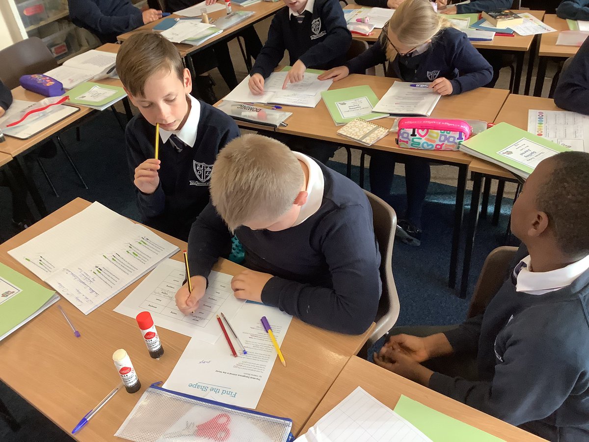 5TB had a very interesting English lesson today when we studied the shape and style of a poem. We looked carefully at the rhyming couplets and played a game in pairs, finding more rhyming words. Super trooper work 5TB! #EnglishOLOL #MakeADifference #ololprimary_HT