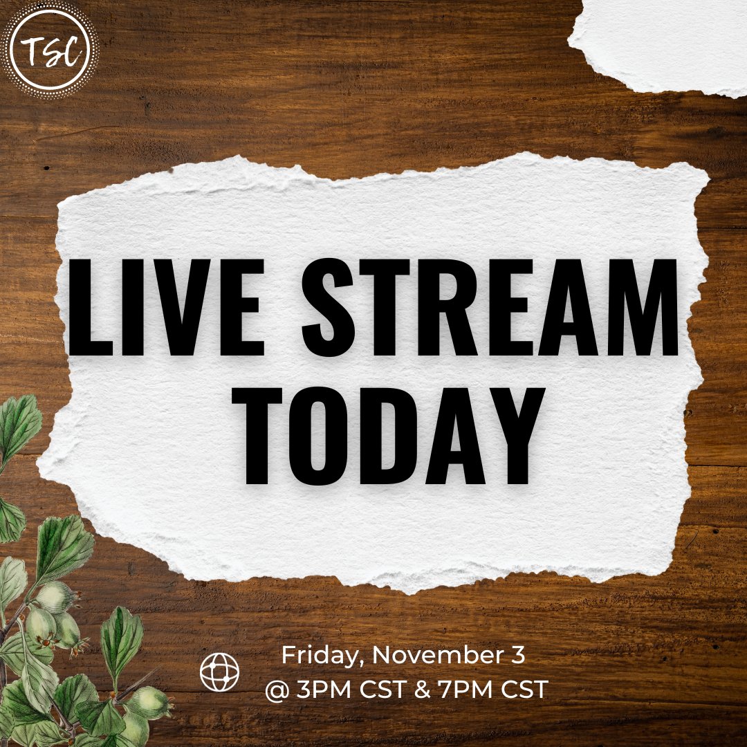 We will be having 2 LIVE streams on TODAY!! 

This will be a members only chat for the first 30 minutes. EVERYONE can listen,  but only members will be able to comment until the second half.

Times are below, make sure to get them on your calendar!