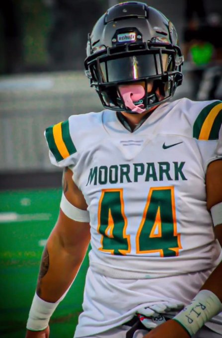 🏈LB/P/K-Cesar Salgado <a href="/CesarSalgado05/">Cesar Salgado</a> 
#44 6'2 215 2024 Moorpark <a href="/MoorparkFB/">Moorpark High Football</a>
▶️hudl.com/v/2LW3aH
<a href="/RyanHuisenga/">Ryan Huisenga</a>
<a href="/CoachDearborn/">Christian Dearborn</a>
#805CP