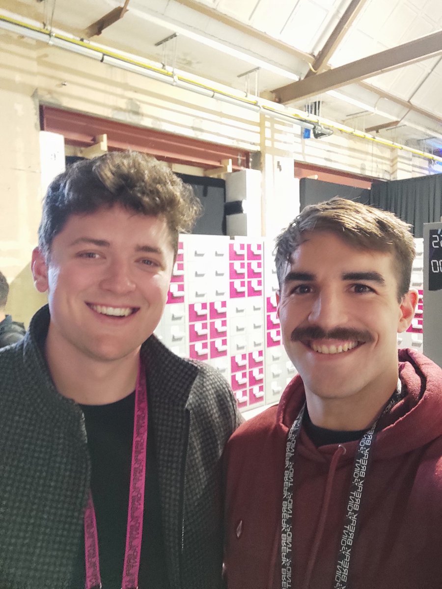 Great to finally meet you <a href="/bfriel_/">Brian Friel</a>