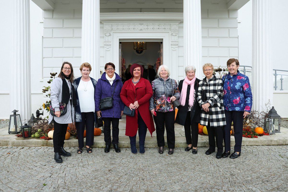 PresidentIRL's tweet image. President and Sabina Higgins yesterday hosted an afternoon tea reception at Áras an Uachtaráin for members of communities from around the country