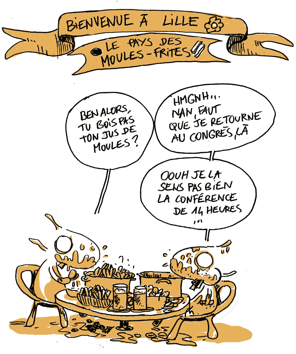 Phiip's tweet image. Souvenirs de #Lille #moules #frites #cestlejuslemeilleur