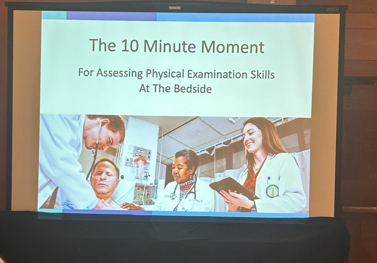 Now we get to learn and practice clinical skills assessment #DOCS2024 #AAMC23 ⁦@DOCSEducators⁩