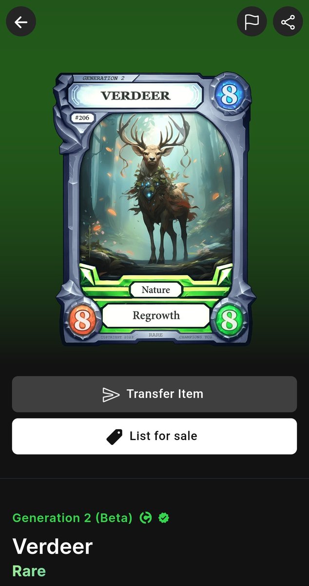 ⚠️ #BrucesBonus ⚠️

🔮 @ChampionsTCG_ 🔮

There will be 4 winners, each receiving:

• Common Cyberpup
• Rare Speedy
• Rare Verdeer

To enter:

• Like and Repost
• Comment <a href="/handcashapp/">Handcash</a> handle

*Must follow me*
*Ends Sun 5th Nov 1600 GMT* 

#ChampionsTCG #CoOmCards #Handcash