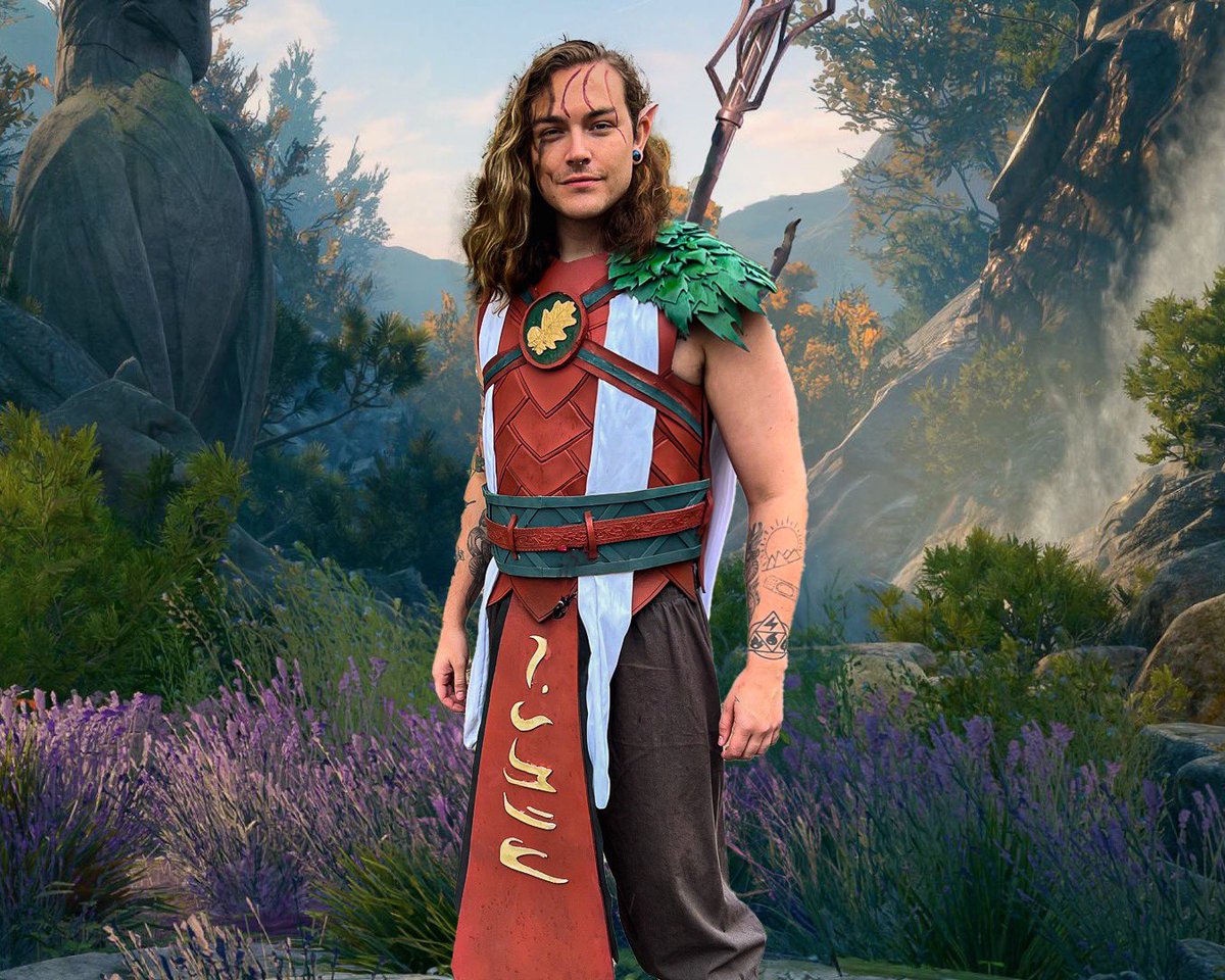 Roll for initiative 

Halsin cosplay