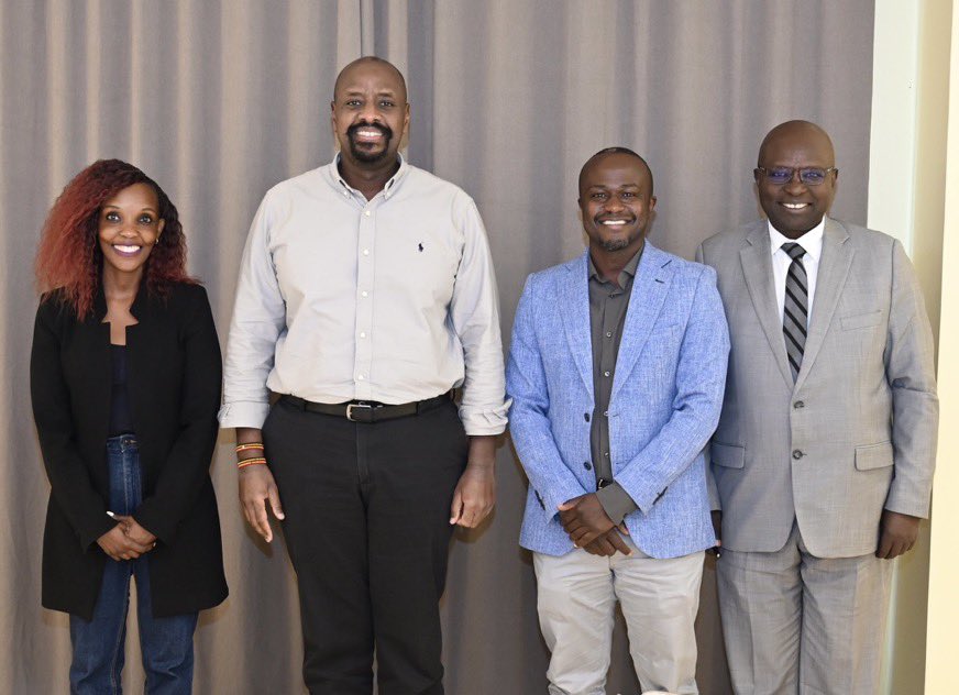 Earlier Today, Gen @mkainerugaba, met with tourism industry operators to discuss strategies for enhancing the tourism industry in Uganda. Among the tour operators present at the meeting were Mr Herbert Byaruhanga, Mr Tony Mulinde, Ms Jean Byamugisha and Hon Eddie Kwizera.